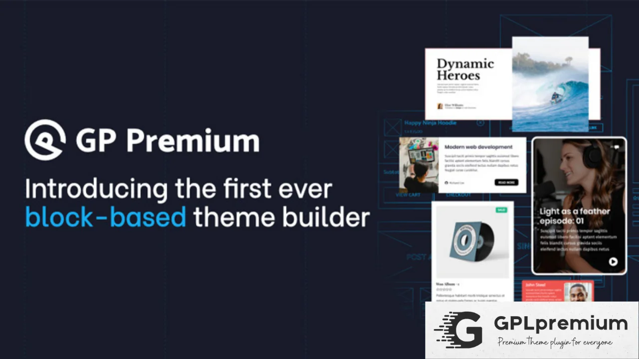 GP Premium v2.5.5 – GeneratePress WordPress Theme Addon